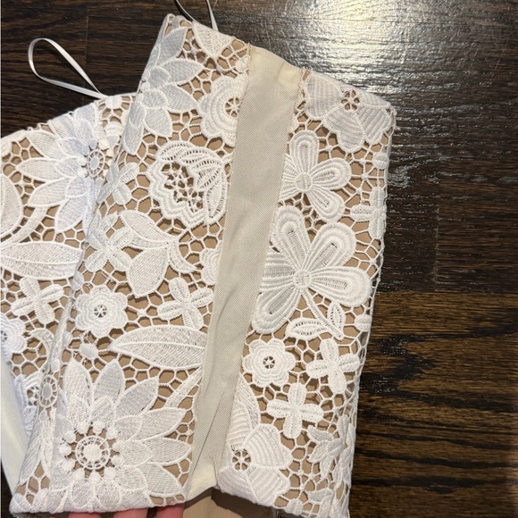 NEW Generation Love Floral Lace Strapless bustier top - Picture 7 of 11